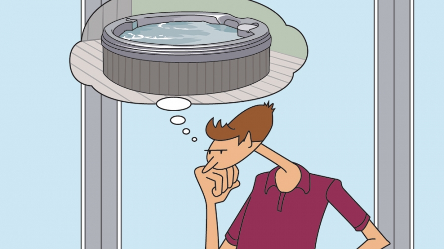 Le jacuzzi de la discorde