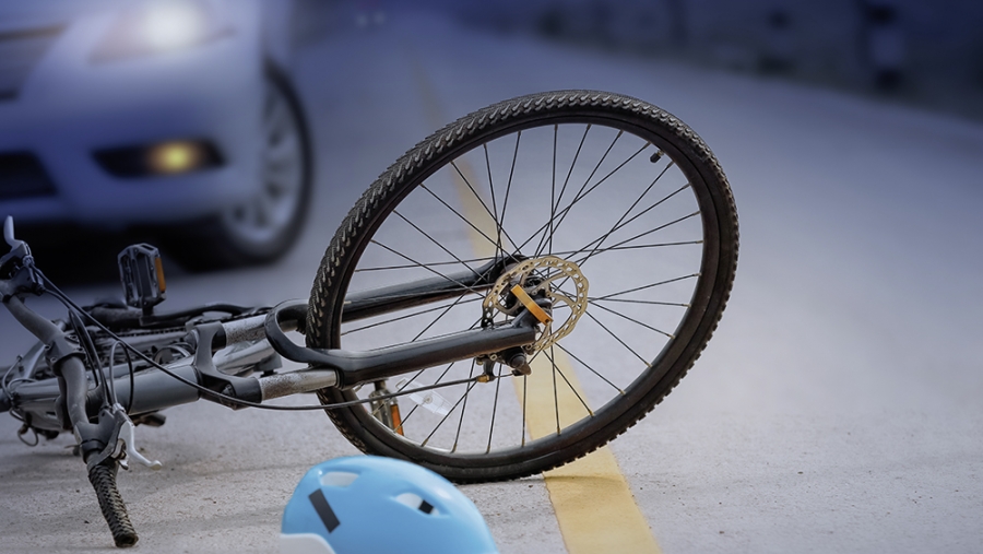 Collision avec un vélo