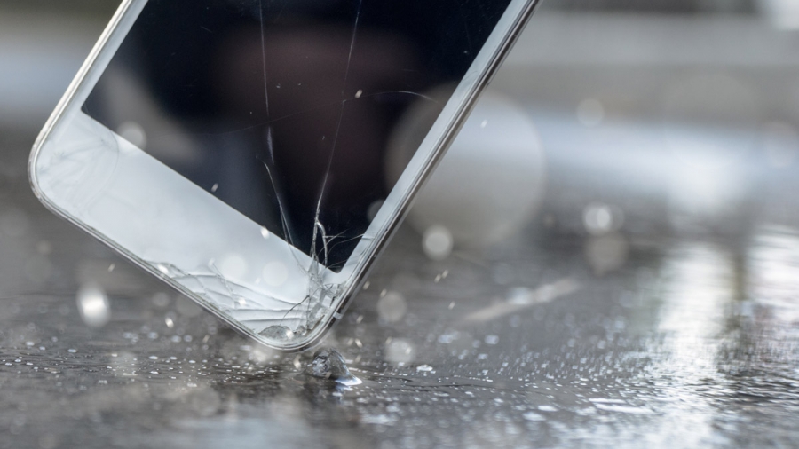 iPhone accidenté