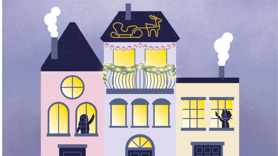Noël au balcon
